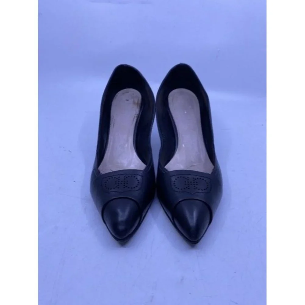Salvatore Ferragamo Black Light Insignia Pumps Size Us - Picture 3 of 10